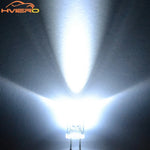 Diodes led super lumineuses 5mm rondes transparentes blanc rouge vert bleu eau claire moderne