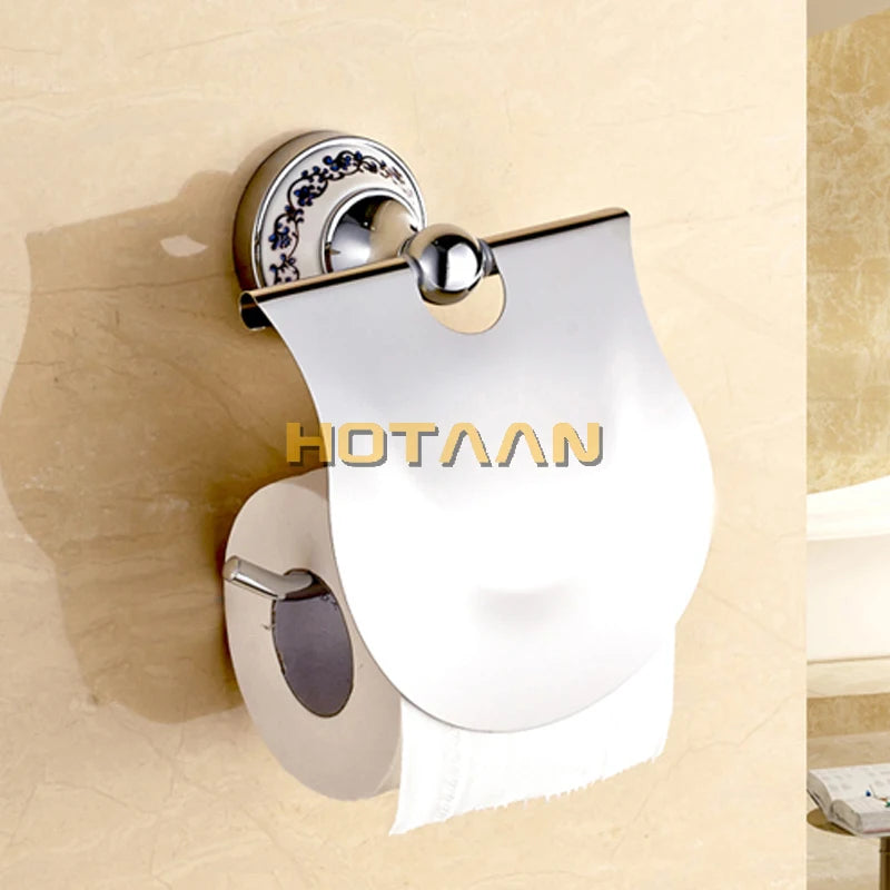 accessoires salle bain argenté ornements floraux classique porte serviettes anneau crochet vis assemble chrome