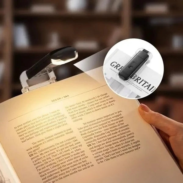 lampe lecture portable rechargeable usb bleu noir blanc rose transparent moderne clips
