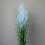 décoration intérieure plumes artificielles blanc vert bleu rose beige naturel opaque maison fête anniversaire