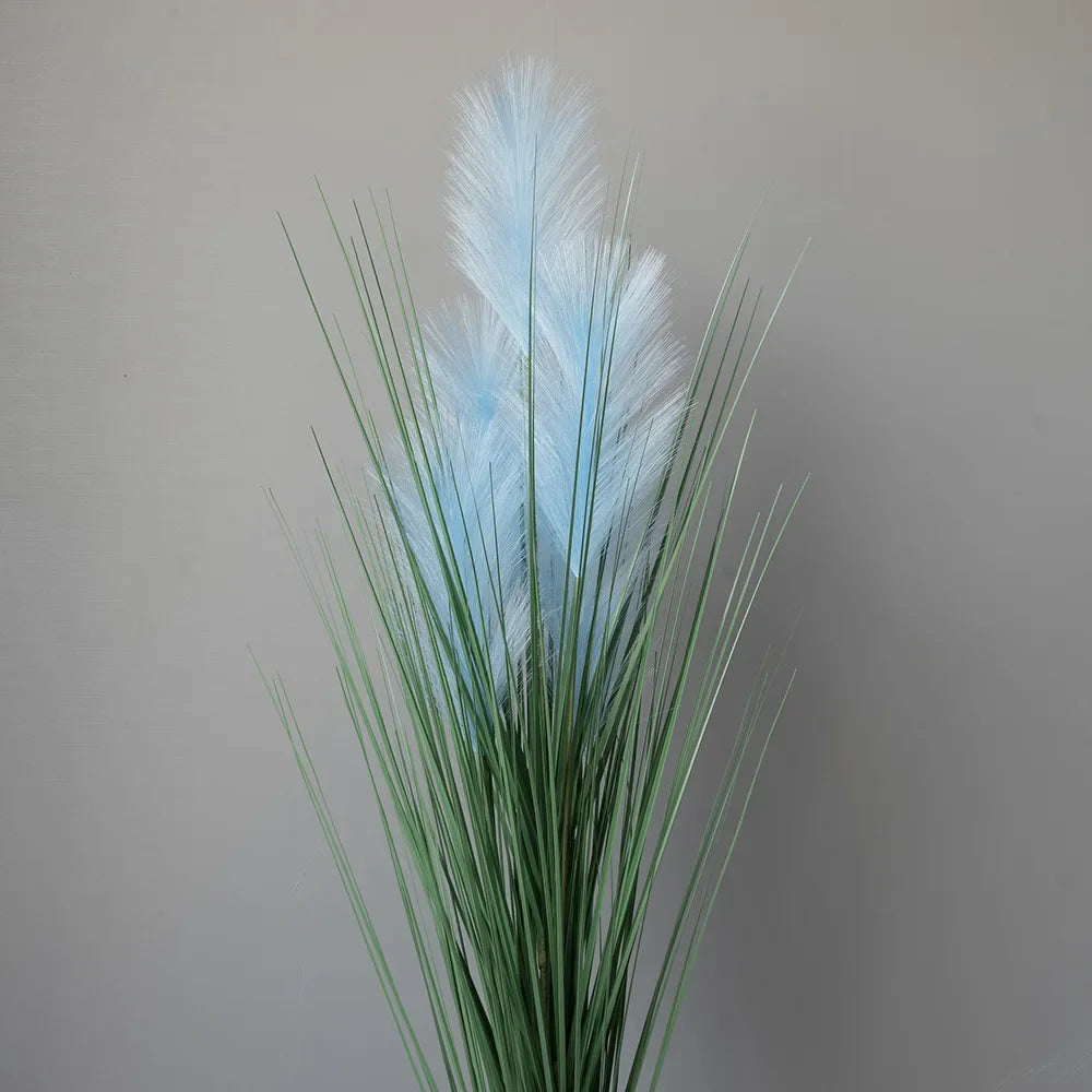 décoration intérieure plumes artificielles blanc vert bleu rose beige naturel opaque maison fête anniversaire