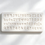 moule silicone alphabet chiffres gateaux decoratif lettres numeriques fondant cupcakes deco