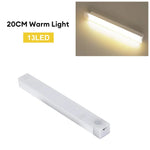 lampe led rechargeable détecteur mouvement blanc moderne 20cm 30cm 50cm type