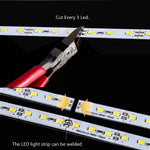 ruban led rigide led 8cm 12v multicolore moderne éclairage spécial 249lm 2ans garantie