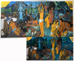 portrait réaliste peinture l'huile personnalisée femme enfant chien nude famille décoration mur salon