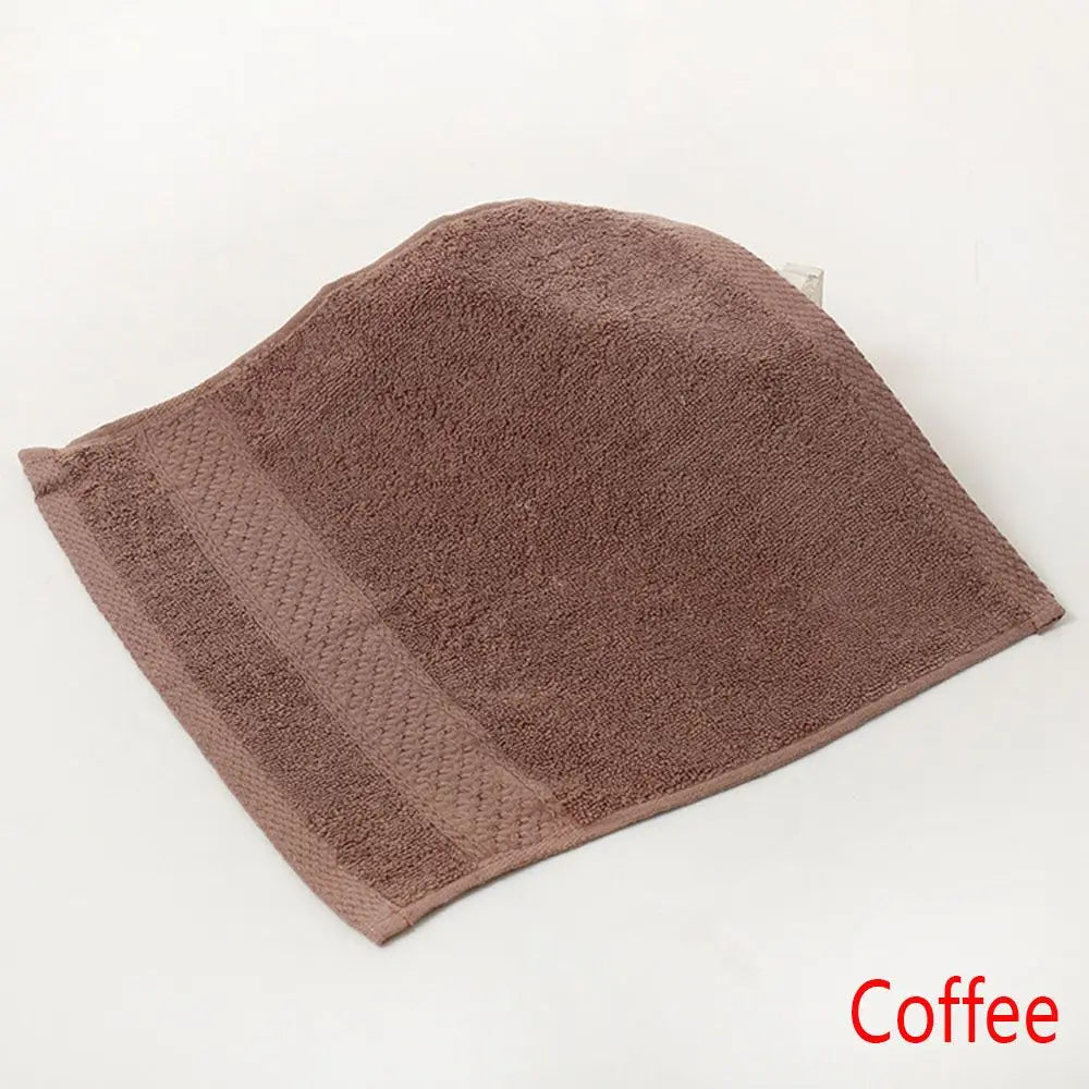 serviettes faciales coton carrées modernes rose gris bleu vert marron texture tissée absorption extreme