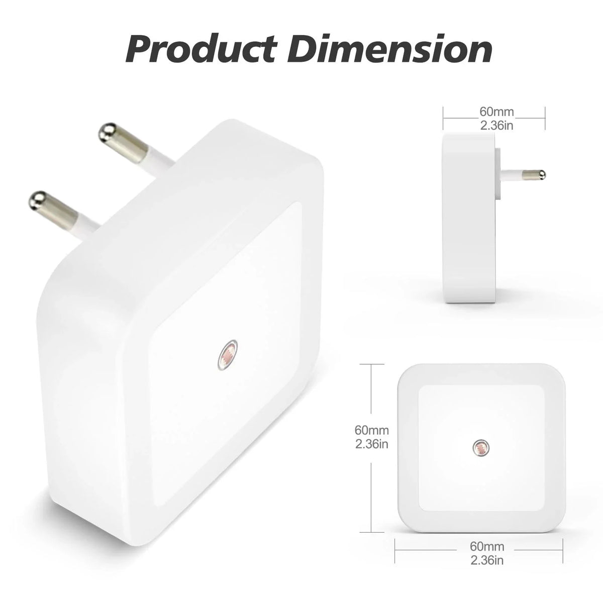 lampe nuit led blanc moderne minimaliste applique murale adhésive éclairage intérieur variable chambre enfant