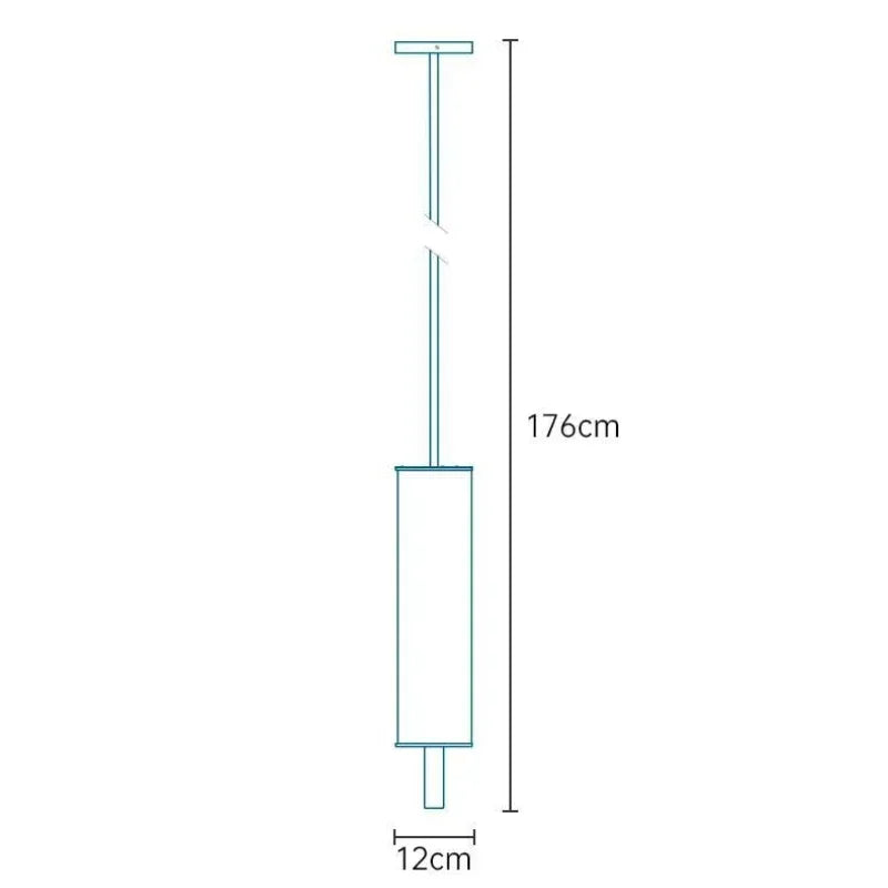 lampe suspendue tissu blanc cassé moderne 176cm haute chaîne métallique opacité
