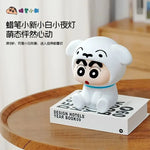 lampe table cartoon visage animé yeux sourire blanc protection yeux chambre étudiant cadeau anniversaire