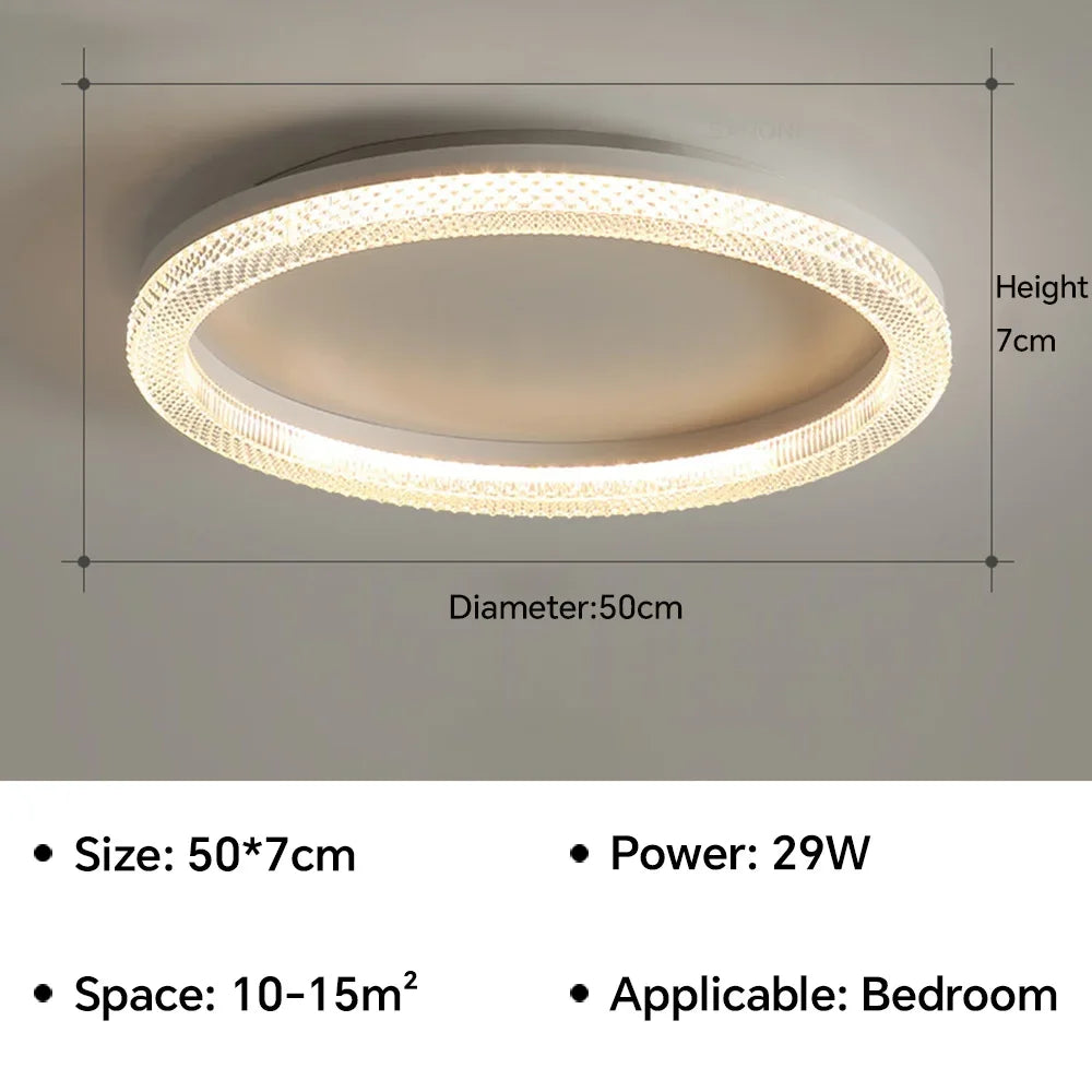 plafonnier led moderne doré blanc strass certifications flux lumineux autonome
