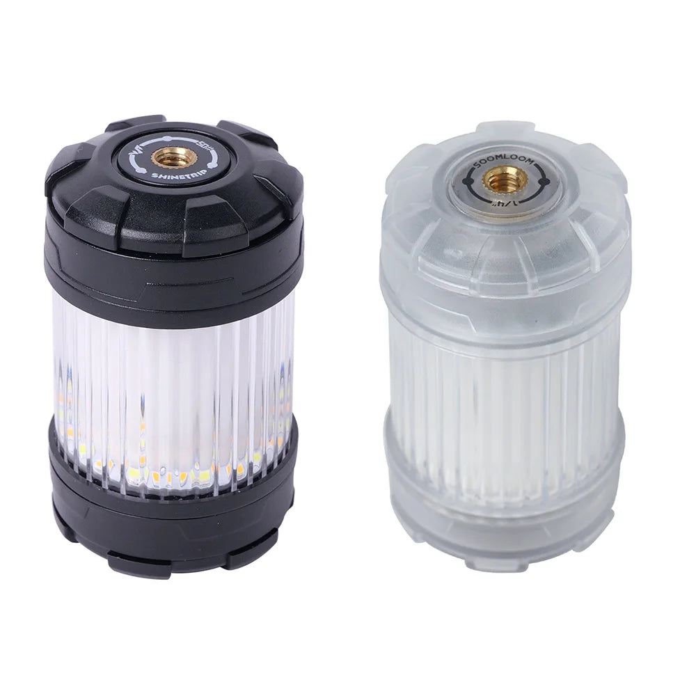 lanterne led rechargeable transparent moderne compact aimant intégrée mode camping randonnée autocollants câble usb