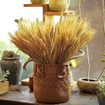 décoration boho bouquets blé séché doré naturel rustique intérieur mariage anniversaire