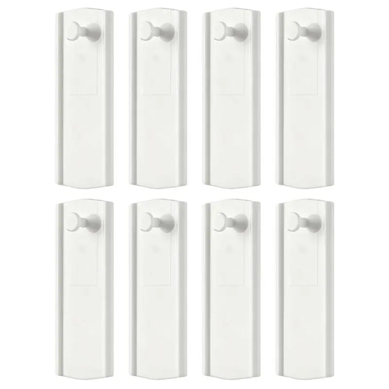 adhésifs rubans blancs fixations cadres muraux sans clous multiples utilisation damfree strips modernes