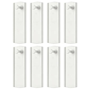 adhésifs rubans blancs fixations cadres muraux sans clous multiples utilisation damfree strips modernes