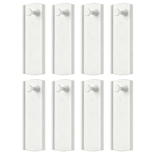 adhésifs rubans blancs fixations cadres muraux sans clous multiples utilisation damfree strips modernes