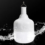 lampe led portable rechargeable éclairage secours ajustable batterie lithium blanc moderne ridge verticale anneau