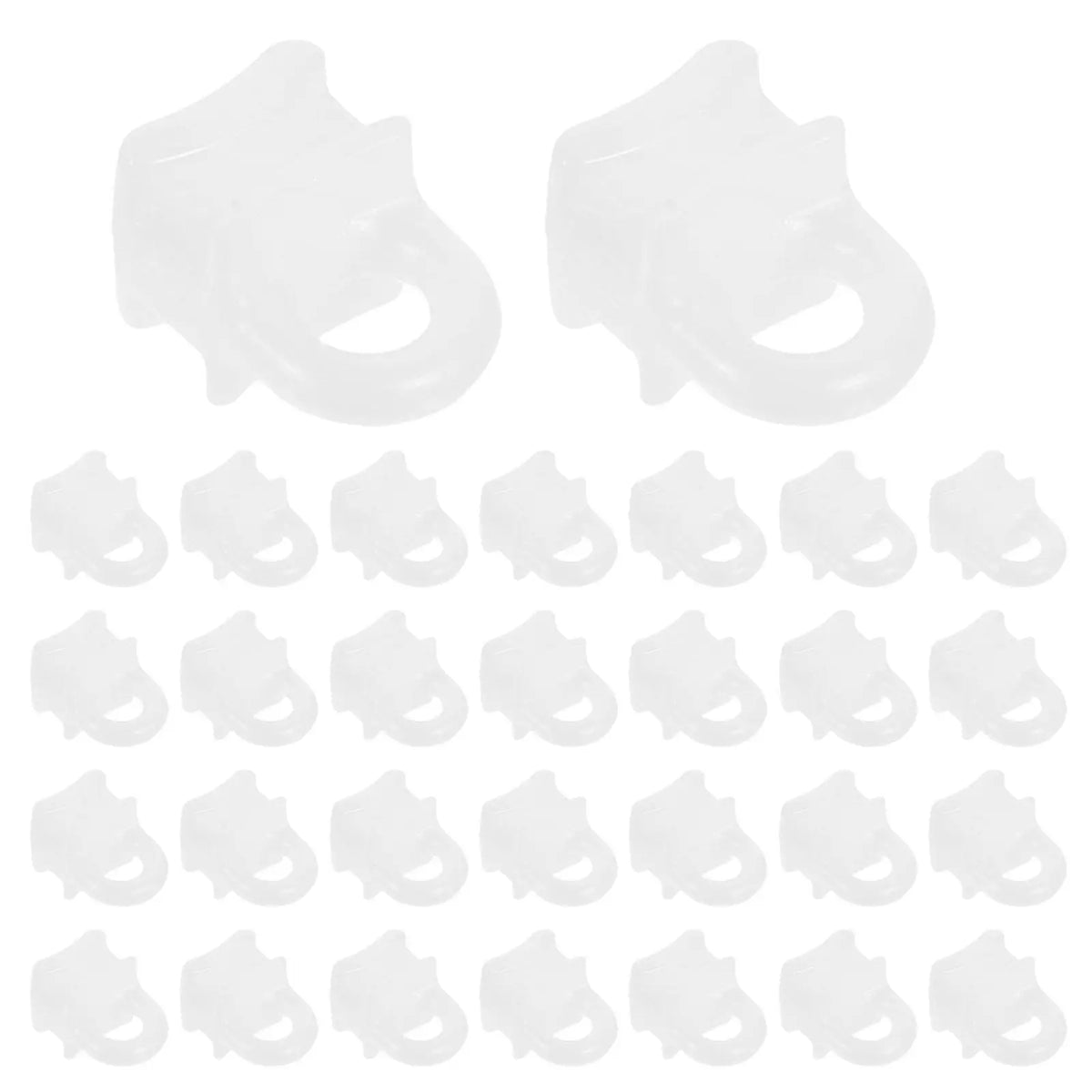 clips rideau transparents moderne volets pvc accessoires fenetre glisseurs plastique
