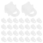 clips rideau transparents moderne volets pvc accessoires fenetre glisseurs plastique