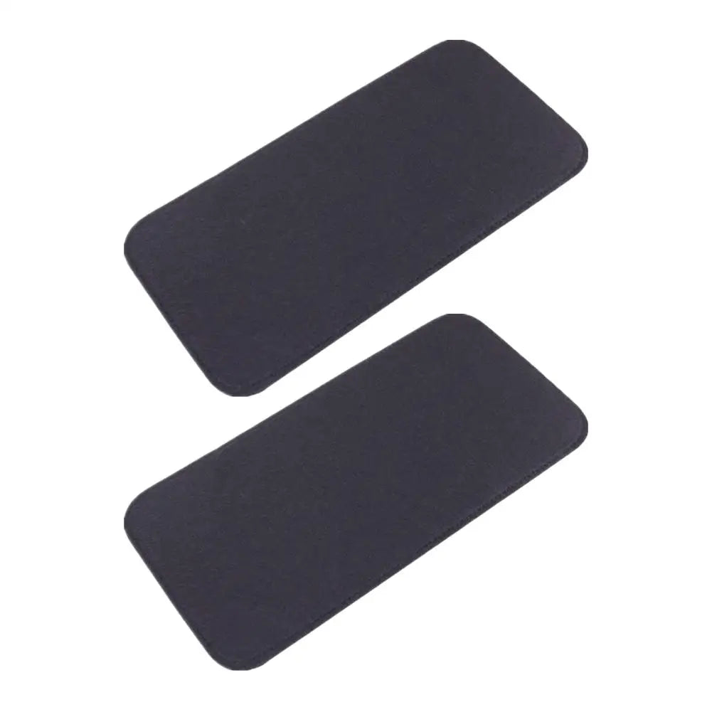 tapis sol antidérapant camping car gris rouge moderne protection porte conducteur