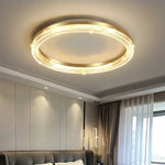 plafonnier led moderne doré blanc strass certifications flux lumineux autonome