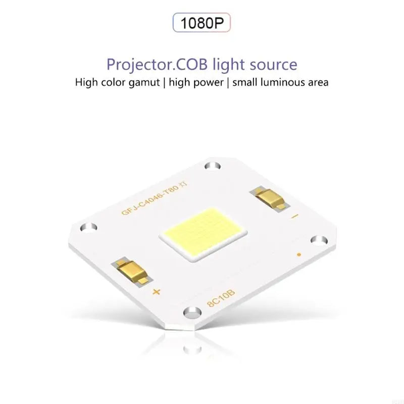 source lumineuse COB blanc carré moderne 46mm 34mm opaque