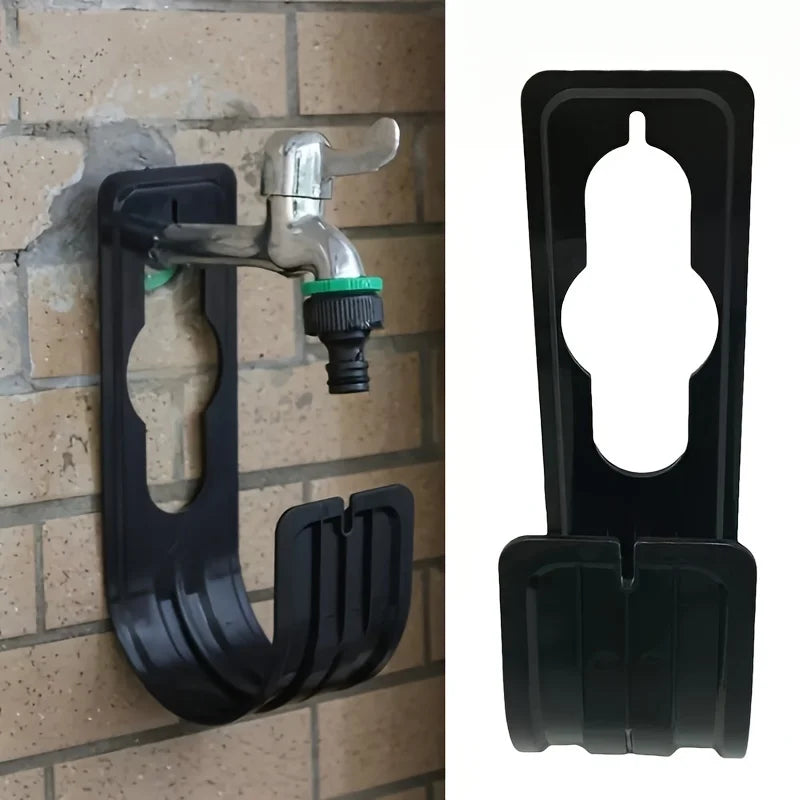 support tuyau arrosage extensible mur vert noir bronze utilitaireextérieur fixetrangle
