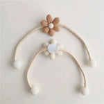 rideau fleuri accessoire fenêtre ours coton moderne beige blanc opacité