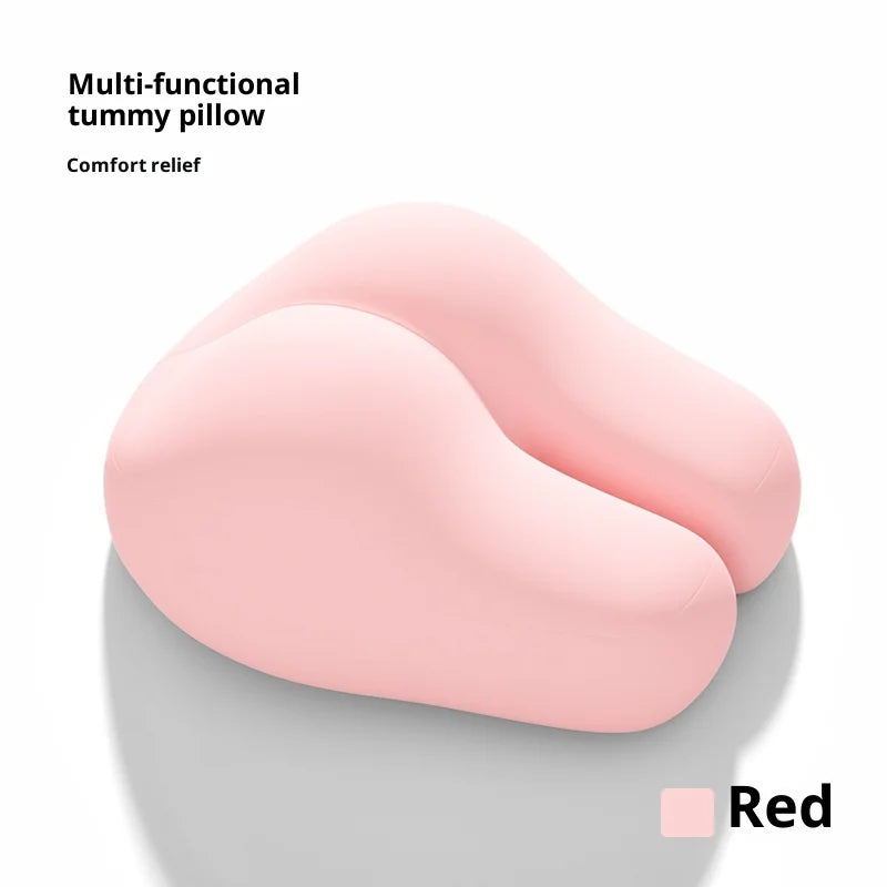oreiller concave mousse 3d fibre bambou support dos fesse moderne violet opaque