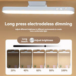 lampe led rechargeable moderne commande distance blanc grille perforations adhésif