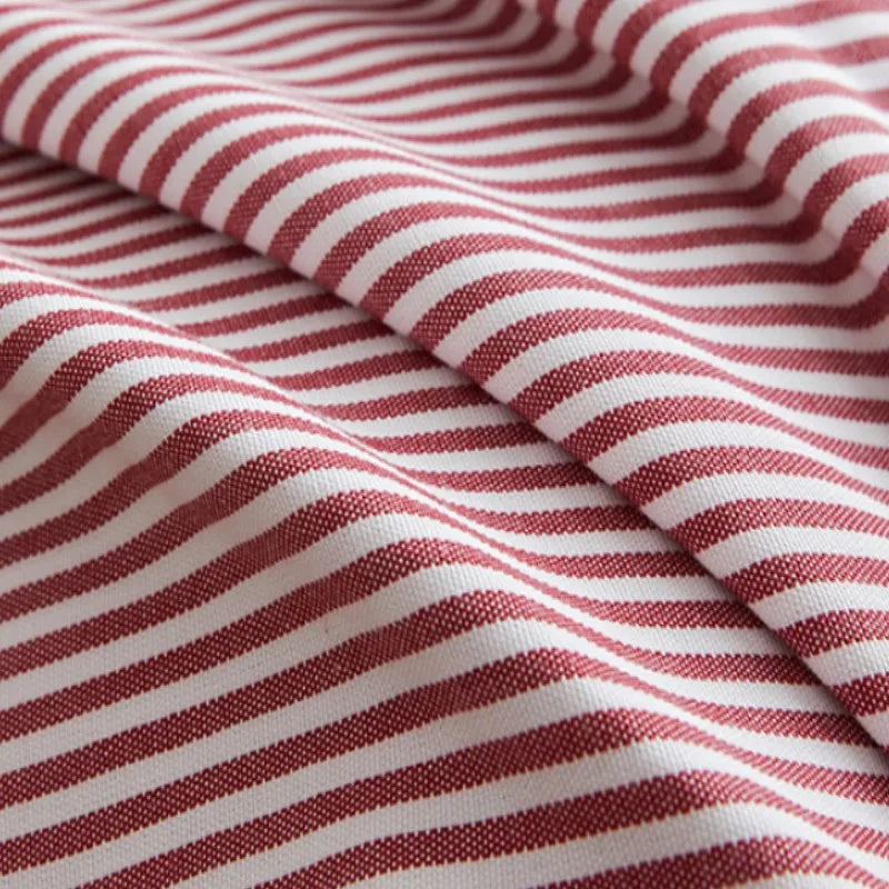 housses coussin rayées rouge blanche rustique adhésif tassel polyester carré lit moderne decoration