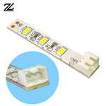 ruban led blanc moderne adhésif leds connecteurs 65mm longueur maison bricolage