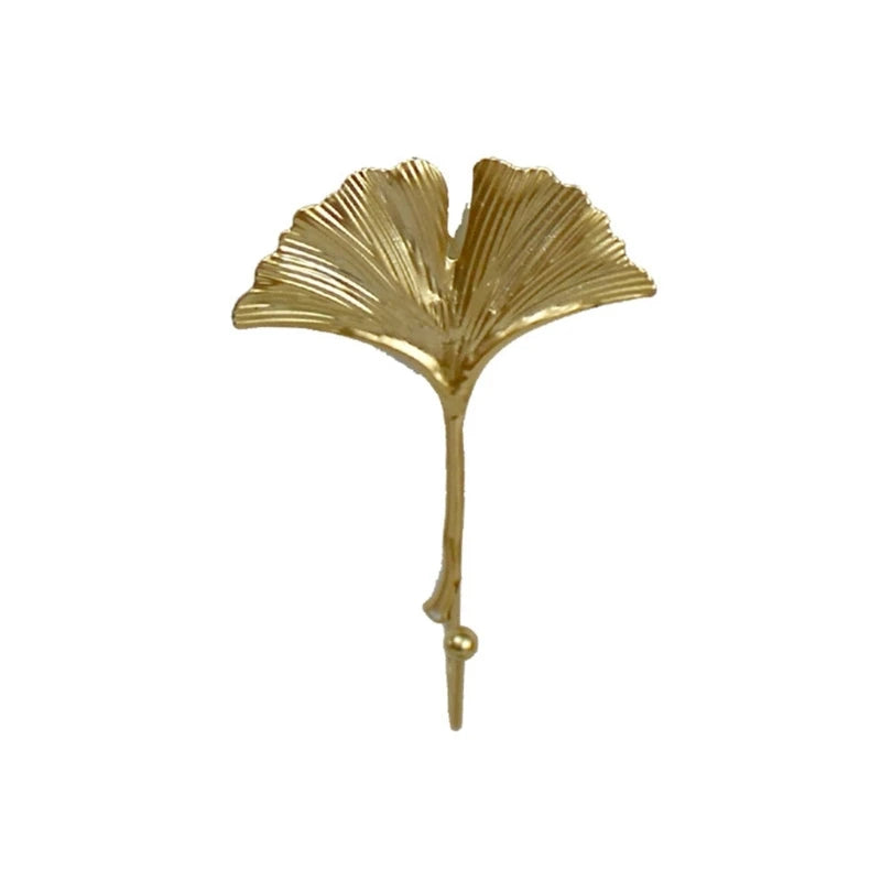 porte clés feuilles dorées moderne vert ornemental décoration chambre vert doré