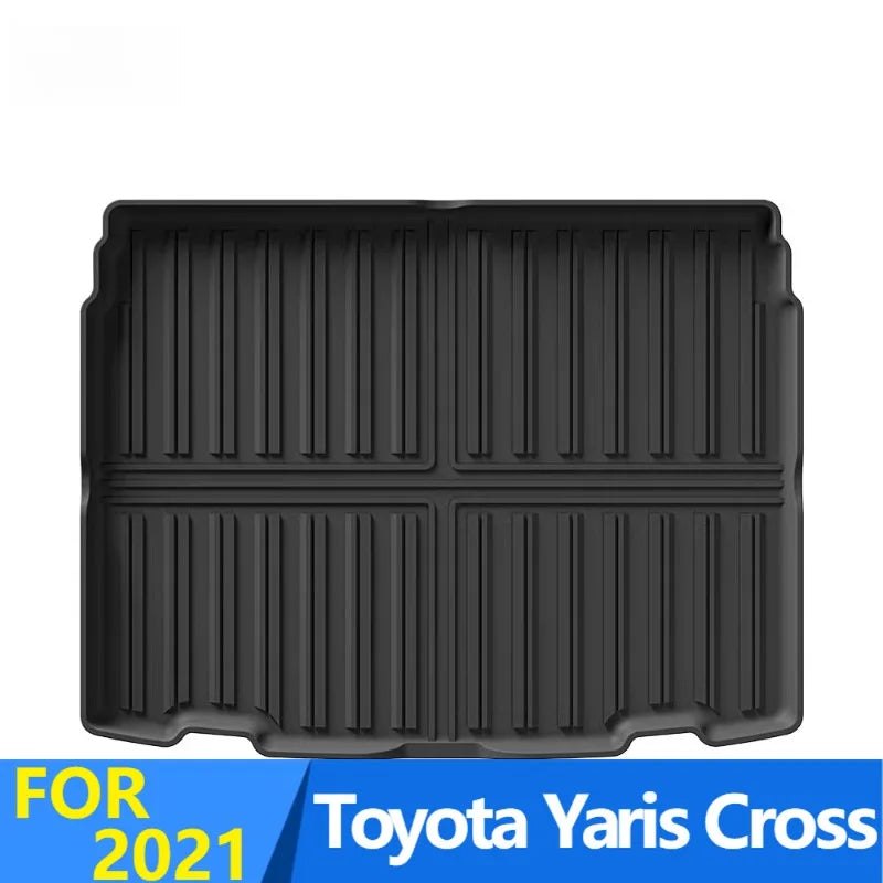 tapis sol voiture noir rayures verticales moderne imperméable tpe personnalisable facile nettoyer