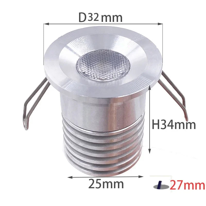 projecteur led 12v 24v ip65 étanche noir argent blanc modernes