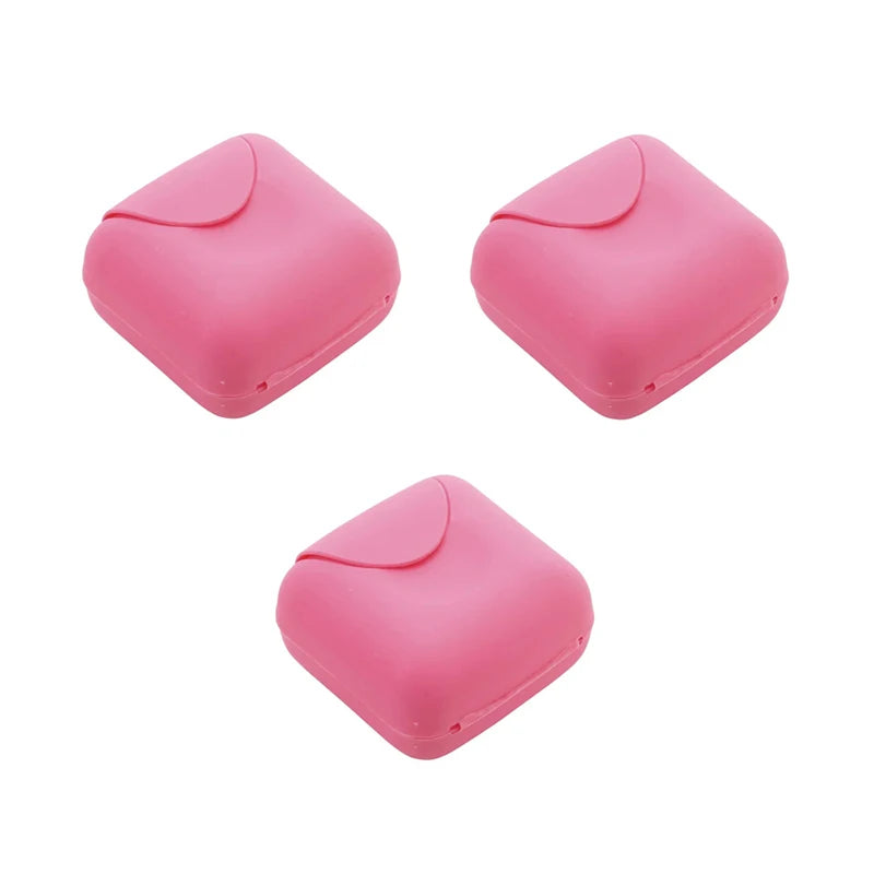 boîte savon portable plastique mat voyage salle bain maison petit