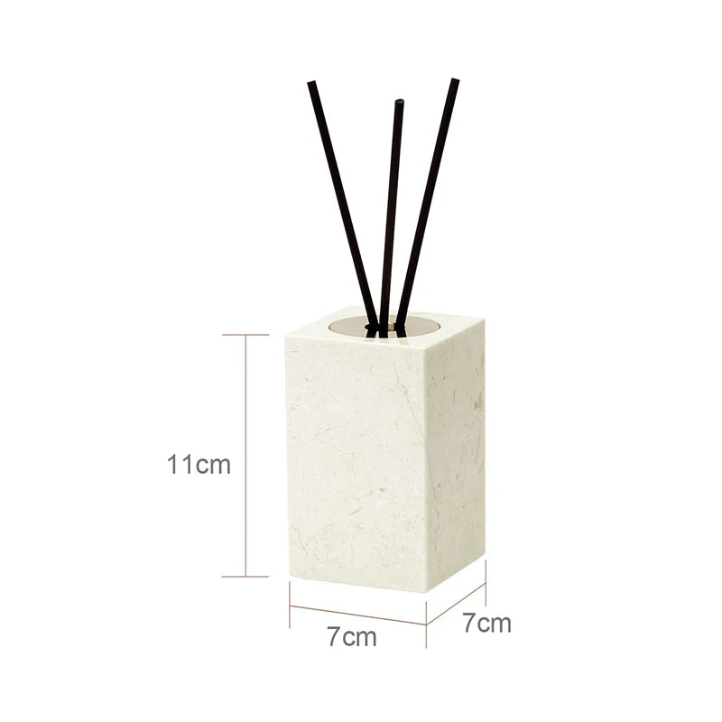 ensemble salle bain marbre blanc doré plateau distributeur savon accessoires