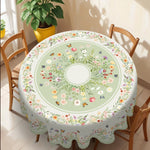 nappes imperméables fleur printemps motifs papillons tables extérieures fêtes mariages decoration verte