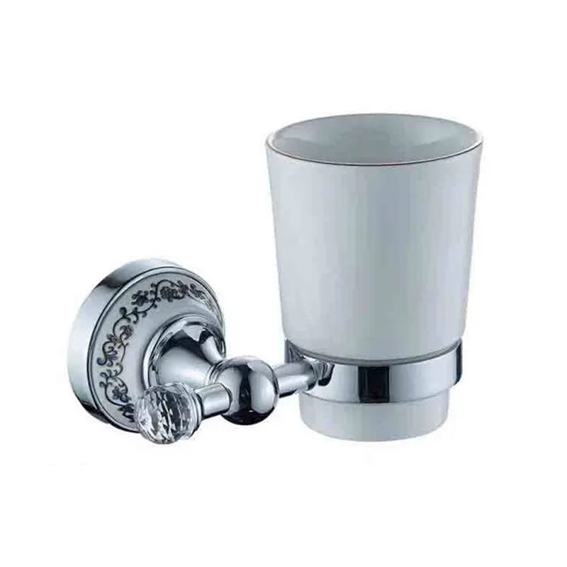 accessoires salle bain porte savon support papier toilette moderne élégant chrome rouge vis fixé