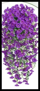 guirlande fleurs artificielles violettes roses jaunes oranges rouges feuilles vertes modernes decoration intérieure mariage
