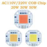 chip led cob 20w 30w 50w blanc blanc chaud connecteurs électriques circuits imprimés modernes