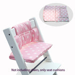 coussin imperméable coton polyester chaise enfant blanc noir moderne plateau repose pieds