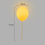 lampe suspension verre blanc jaune vert bleu moderne enfantine brillante nordique chambre enfants