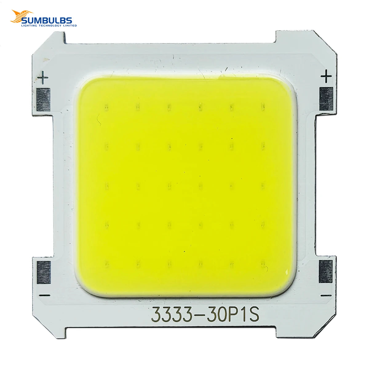 ampoules led blanc hautes luminosités 5w 3v clips modernes 33x33mm pack 20