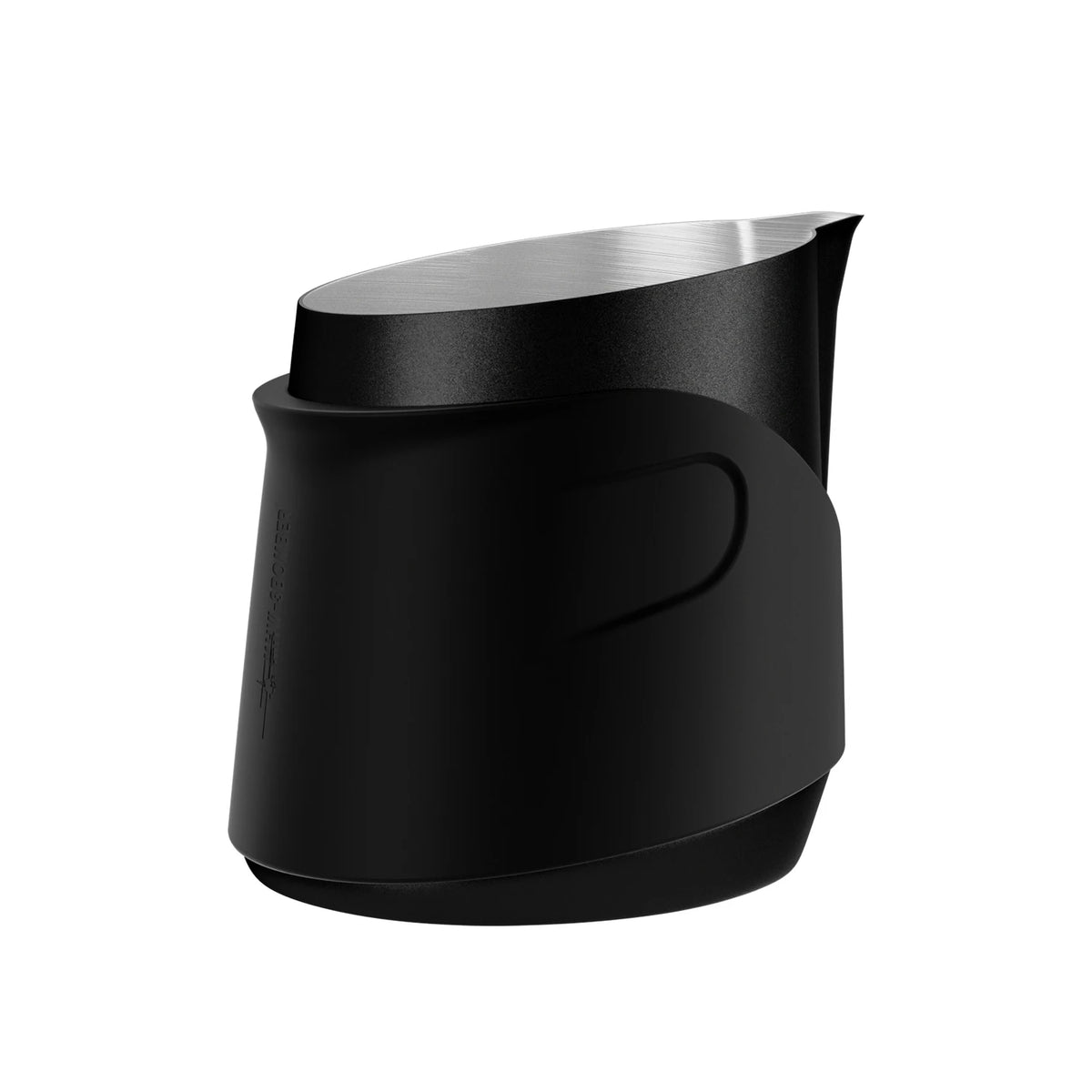 pitcher lait art mousse espresso 400ml rose noir silicone ergonomique moderne
