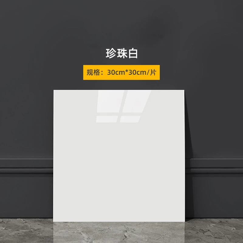 panneau décoratif marbre moderne adhésif imperméable résistant humidité noir gris beige blanc 30x30cm