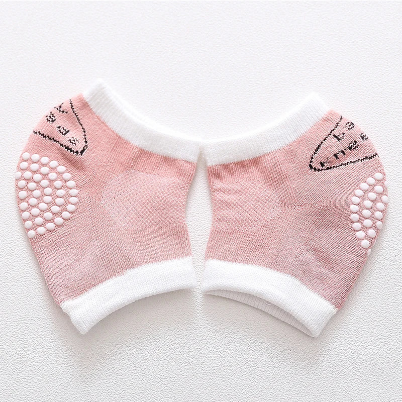protège genoux bébé jaune orange bleu gris rose animaux oiseau tigre blanches sécurité enfants