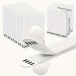 adhesive clip frame hanging stickers easy removable without residue white 12 pieces