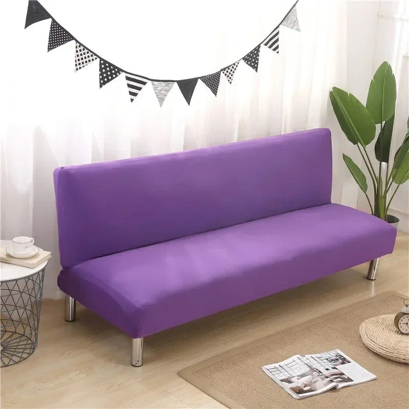housse canapé deux places noire coton uni moderne couvre lit salon extensible lavable