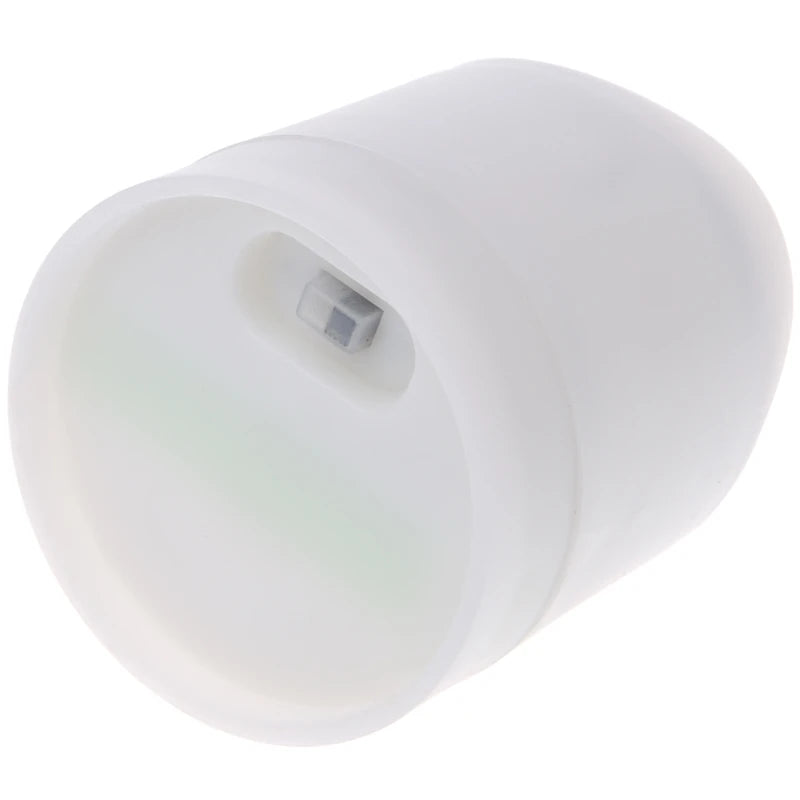 bougie led solaire blanche sans motif contemporaine 5.5cm 7.5cm decoration extérieure vacances led yellow