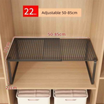étagère rangement réglable métal noir blanc moderne vêtements salle bain chambre empilable ajustable
